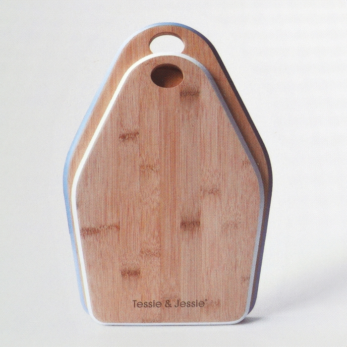 Cutting board, Tessie&Jessie, Bamboo, 32 cm, 22 cm
