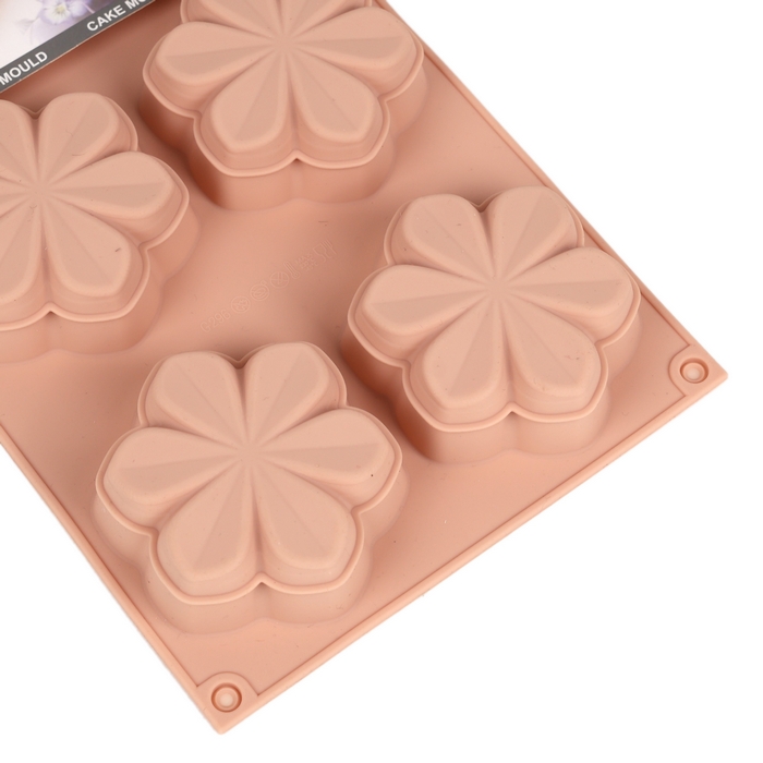 Silicone cake mold, ZINU, Silicone, 230 C, 17.5 cm, 17.5 cm, 260 gr, Mix