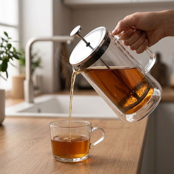 Infuzor, GS, Sticla, 1 L, Transparent, Infuzor