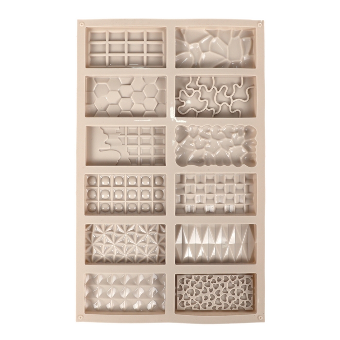 Forma, ZINU, Ciocolata, Silicon, 27 cm, 17cm, Diverse Culori