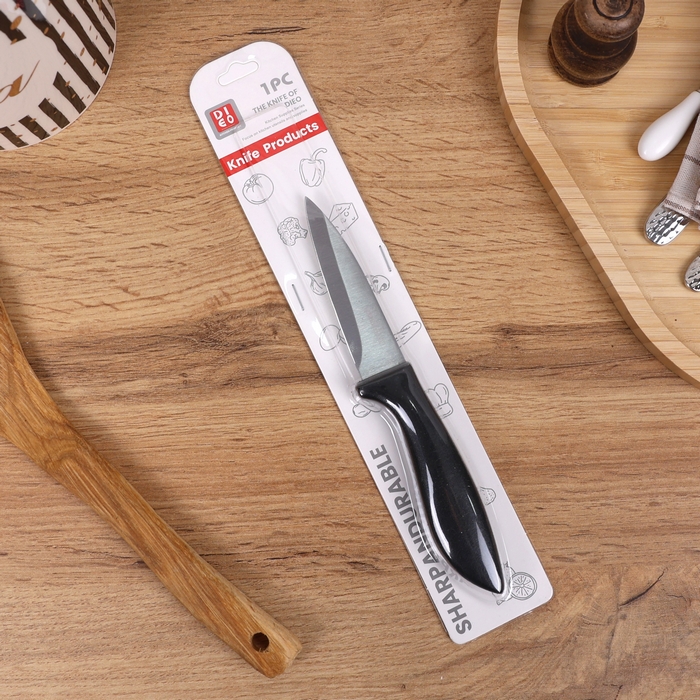 Kitchen knife, DIEO, Stainless Steel/Plastic, 9 cm
