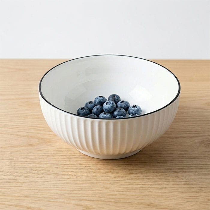 Bowl, GS, New Bone China, 18 cm, White