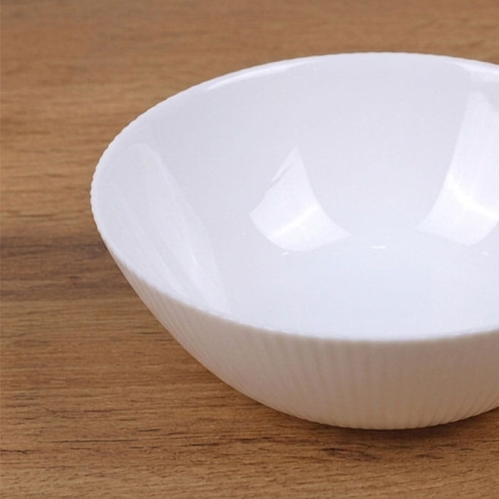 Bowl, ROCKOPAL, Opal, 15.2 cm, White, Pinstripe