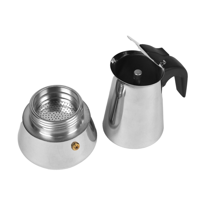 Ibric cafea, GS, Otel Inoxidabil, 6 portii, Electrica,inductie,gaz