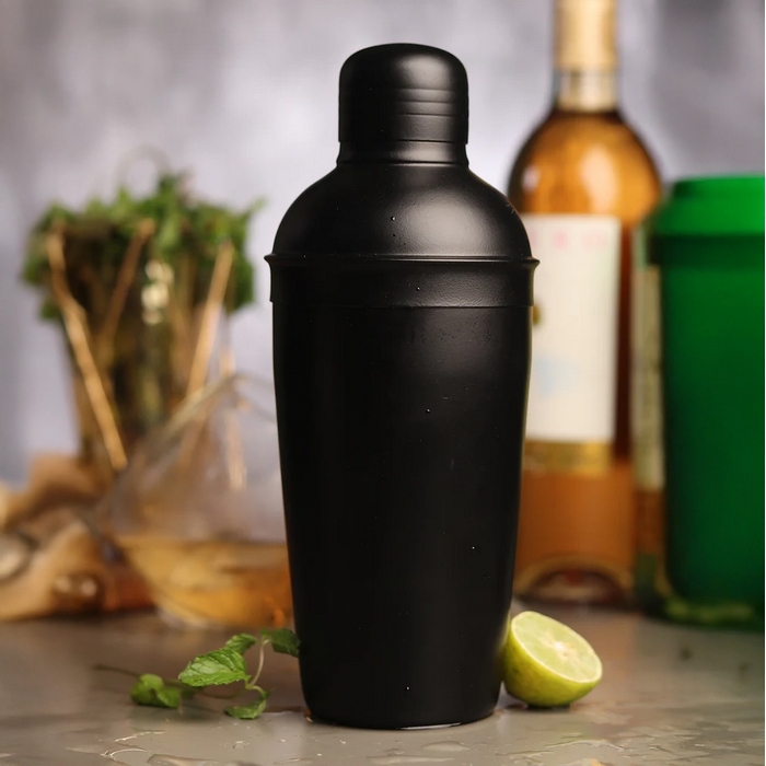 Cocktail shaker set, GS, Black, 11 pcs