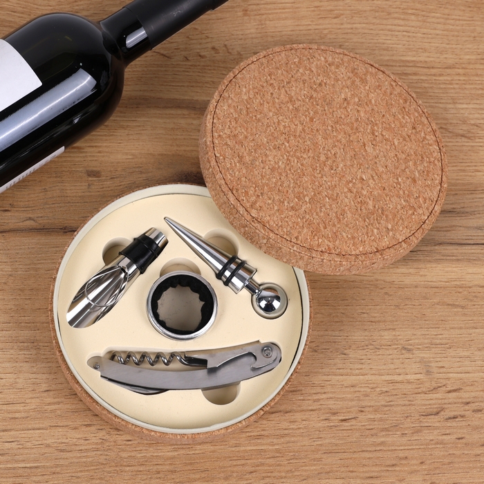 Набор винных аксессуаров, GS, Нержавеющая Сталь, 4 штук