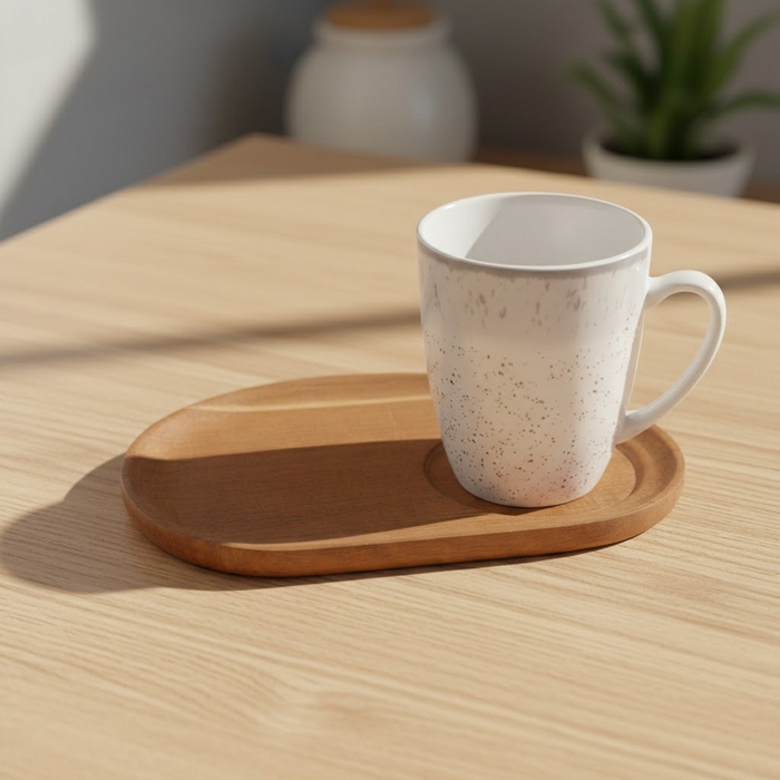 Tava servire, GS, Lemn, 22cm, 15cm, 1.5cm