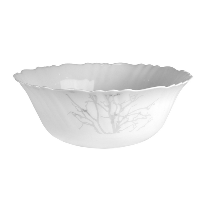 Bol, CELLO, Opal, Imperial, 21 cm, Winter Frost, Alb