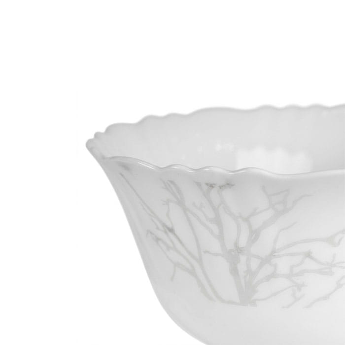 Bol, CELLO, Opal, Imperial, 21 cm, Winter Frost, Alb