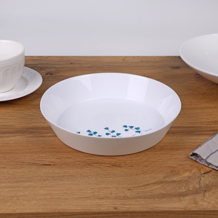 Deep plate, ROCKOPAL, Opal, 1175 ml, 21.6cm, White, High