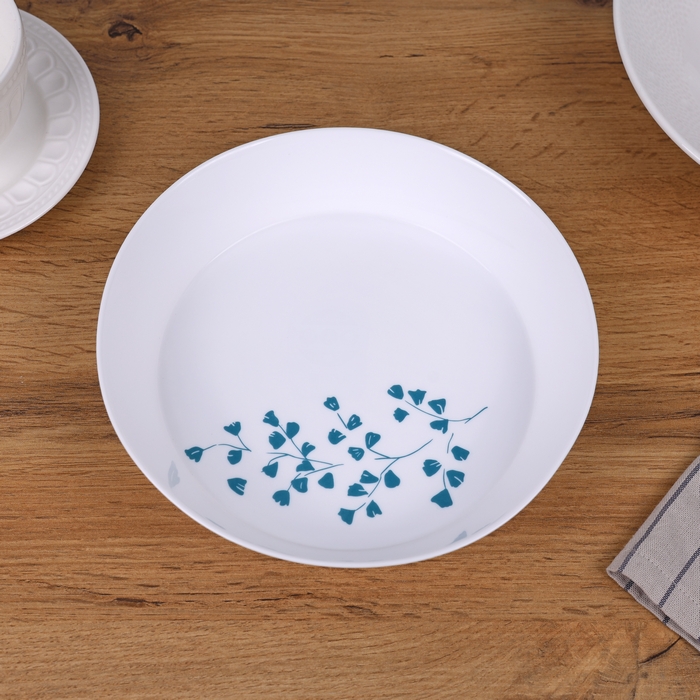 Deep plate, ROCKOPAL, Opal, 1175 ml, 21.6cm, White, High