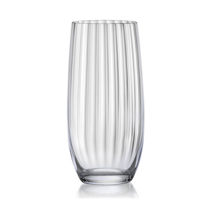 Set pahare, BOHEMIA, 6 buc, Sticla, 350 ml, Waterfall, Transparent