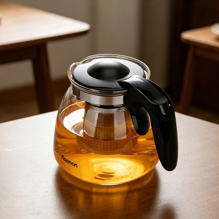 Ceainic infuzie, FISSMAN, Sticla, 900 ml