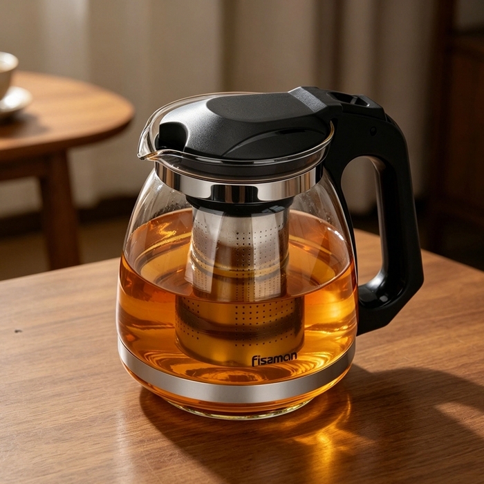 Ceainic infuzie, FISSMAN, Sticla, 1500 ml