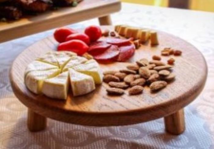 Cheese platter, WOODEN, Wood, 30 cm, 7.5 cm